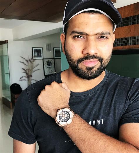 rohit sharma birthday watch